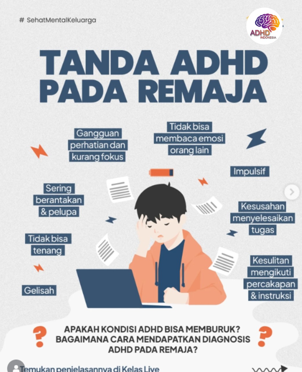 Screening ADHD Non-Diagnostik: Edukasi Awal bagi Orang Tua di Kota Tarakan